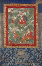 Arhats Rahula, Cudapanthaka und Pindola